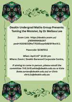 DUMG Talk by Dr. Melissa Lee